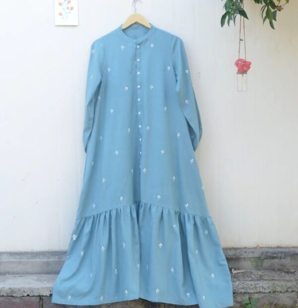 Blue Abaya